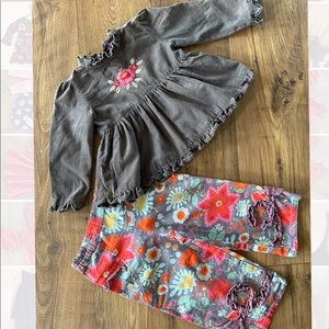 Girls Room Seven Pants Shirt Set Outfit boutique